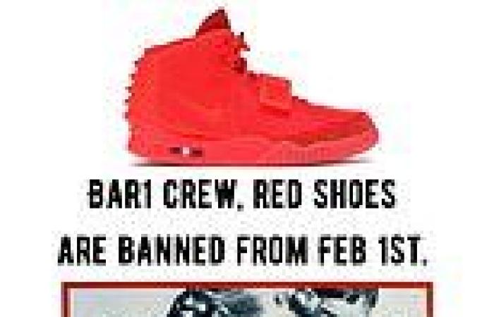Perth Nightclub Bar 1 bans revellers from wearing red sneakers to keep out ... trends now