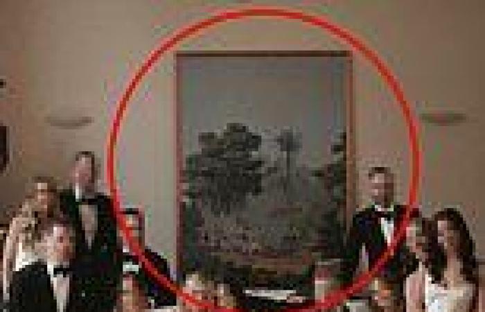 Redleaf Wollombi wedding party pose in front Indigenous massacre painting: NSW ... trends now