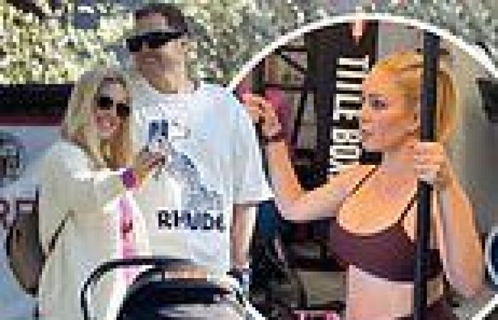 Heidi Montag and Spencer Pratt stroll with newborn son Ryker in LA after her ... trends now