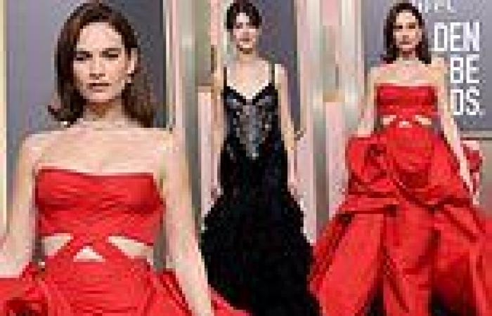 Golden Globes 2023: Lily James, Daisy Edgar-Jones nd Letitia Wright lead the ... trends now