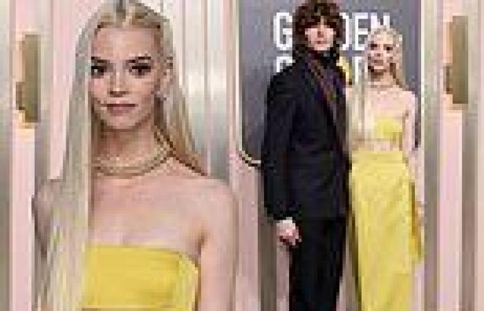 Golden Globes 2023: Anya Taylor-Joy  wows in ab-flashing yellow co-ord trends now