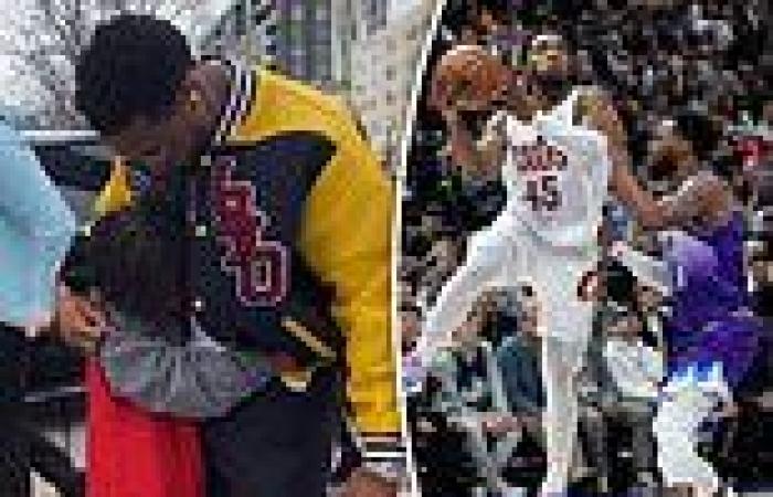 sport news Cavaliers guard Donovan Mitchell shares heartwarming reunion with young, ... trends now
