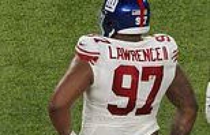 sport news 'You give me more hugs than my girlfriend!' Giants lineman Dexter Lawrence ... trends now