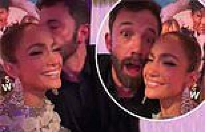 Jennifer Lopez receives a kiss from her husband Ben Affleck at premiere party trends now