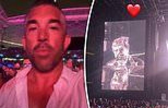 NRL: Braith Anasta attends Elton John's Sydney concert with friends trends now