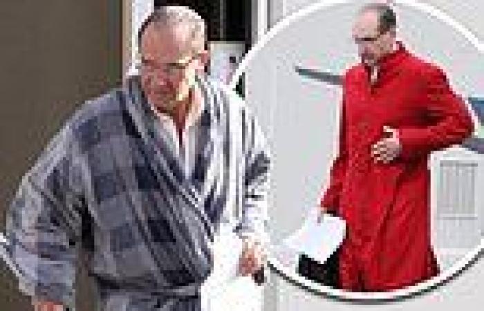 Ralph Fiennes wraps up in dressing gown on set of Conclave in Rome trends now