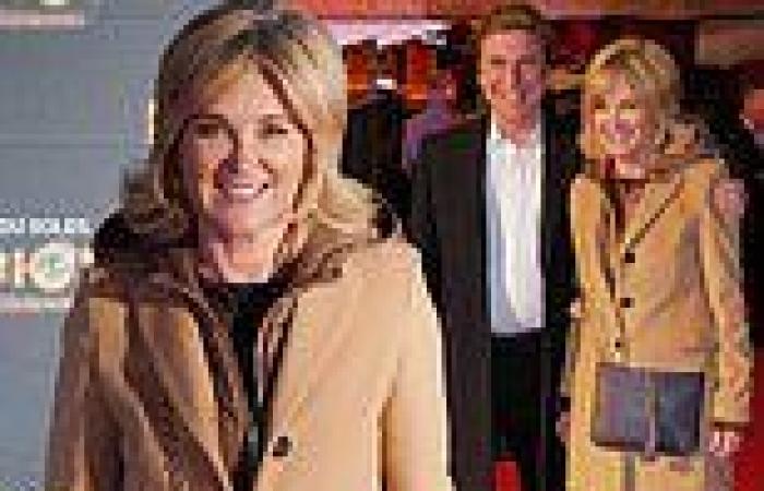 Anthea Turner looks in good spirits as she cosies up to fiancé Mark Armstrong ... trends now