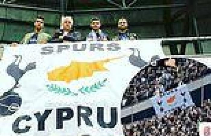 sport news Tottenham fans in uproar as the club BANS their iconic 'Spurs Cyprus' flag for ... trends now