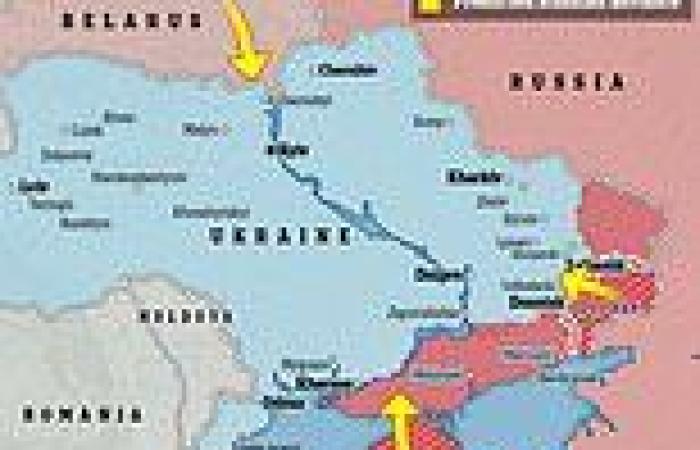 Russia is preparing major three-pronged attack from Belarus as well as east and ... trends now