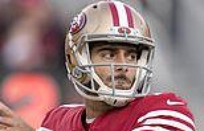 sport news 49ers quarterback Jimmy Garoppolo has an 'outside chance' of returning for the ... trends now