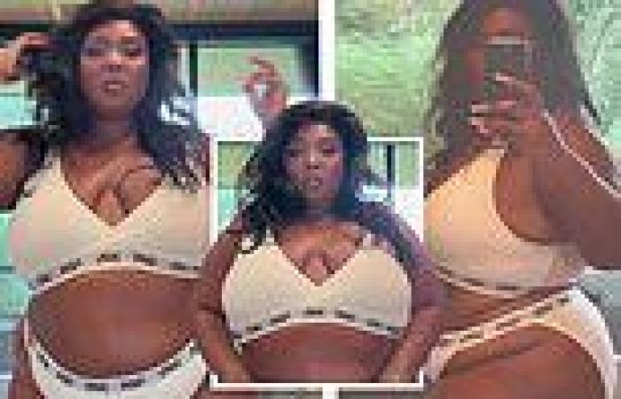 Lizzo wants to 'show more bellybutton' in white underwear set from her clothing ... trends now