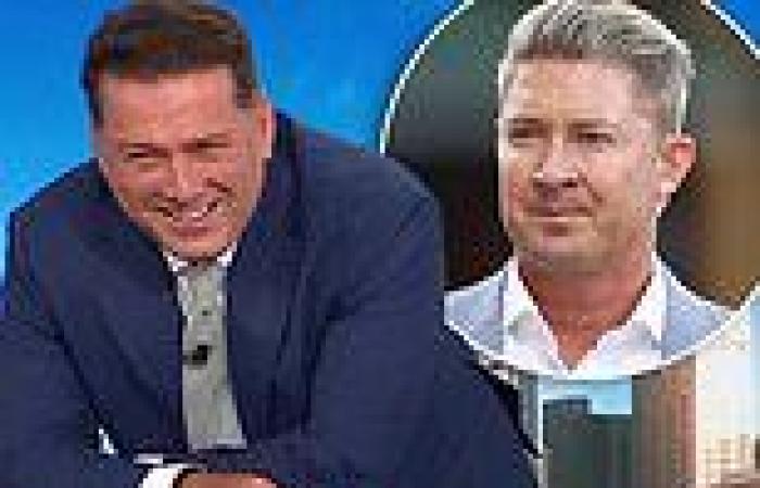 Michael Clarke video: Karl Stefanovic jokes about his 'busted hammie' trends now