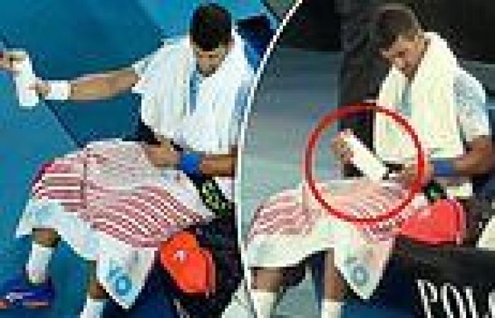 sport news Novak Djokovic accused of breaking Australian Open Rules in viral video of ... trends now
