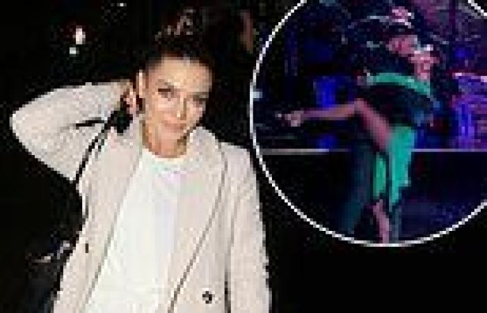 Strictly's Jowita Przystal returns to her hotel after the second night of the ... trends now