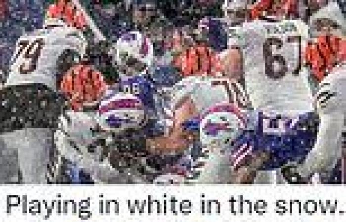 sport news Bengals slammed by NFL Twitter for defeating Bills in all-white uniforms in ... trends now