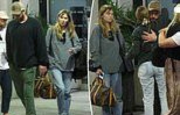 Liam Hemsworth and girlfriend Gabriella Brooks arrive in LA after weekend in ... trends now