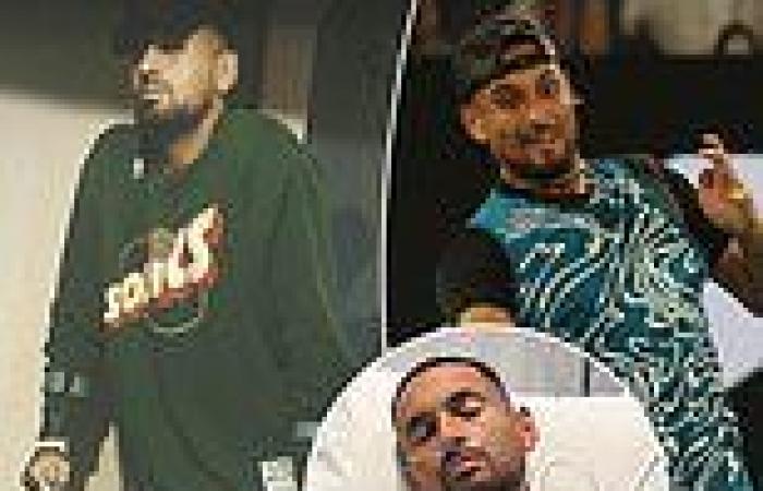sport news Nick Kyrgios posts pictures of his knee brace after successful surgery to ... trends now