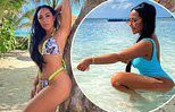 Sophie Kasaei shows off her incredible figure as she strips off into a racy ... trends now