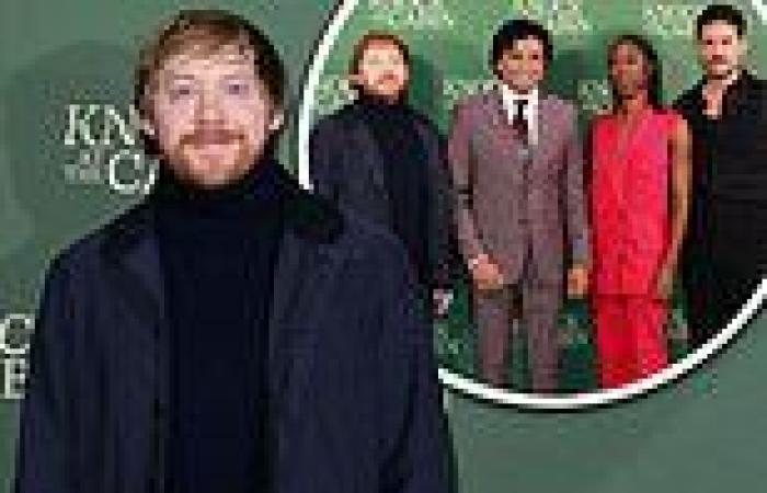 Rupert Grint steps back into the spotlight for Knock At The Cabin screening trends now