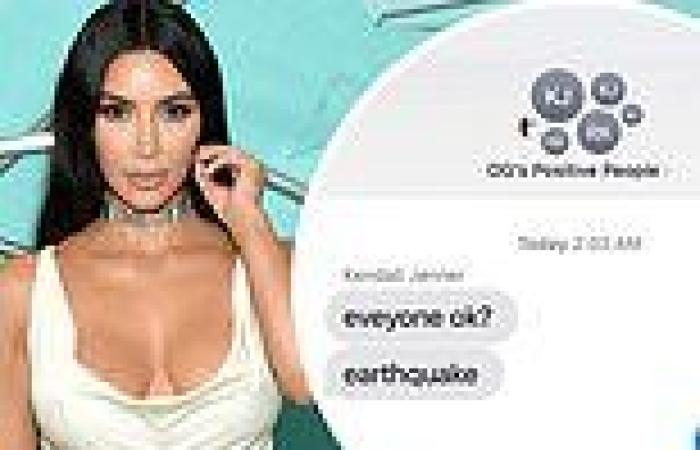 Kim Kardashian reveals exactly who is in her very private family group text trends now