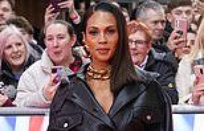 Alesha Dixon wears leather biker gown and thigh-high boots to Britain's Got ... trends now