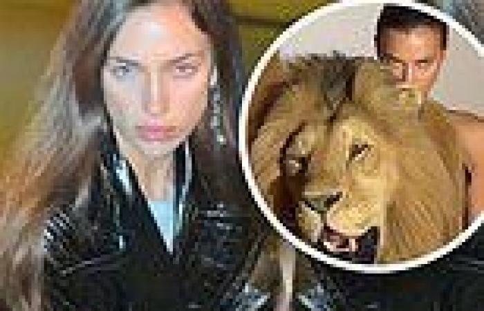 Irina Shayk poses in THAT lion head look as she recaps her show-stopping ... trends now