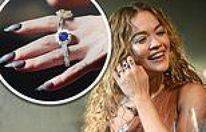 Rita Ora flashes a huge diamond ring after confirming her wedding to husband ... trends now
