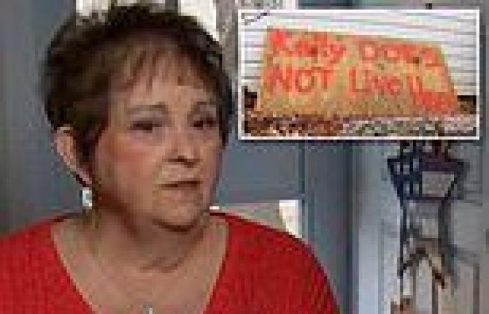 Furious Texan, 66, erects angry sign after dozens of men mistakenly believe her ... trends now