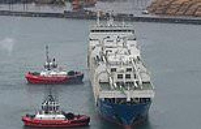Yangtze Fortune ship stranded in Portland, Victoria: Bizarre reason carrier ... trends now