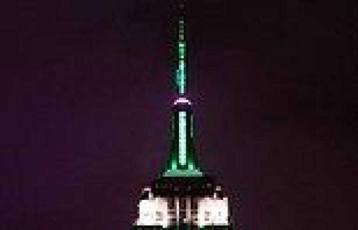 sport news New York sports fans FURIOUS after the Empire State Building turns green to ... trends now