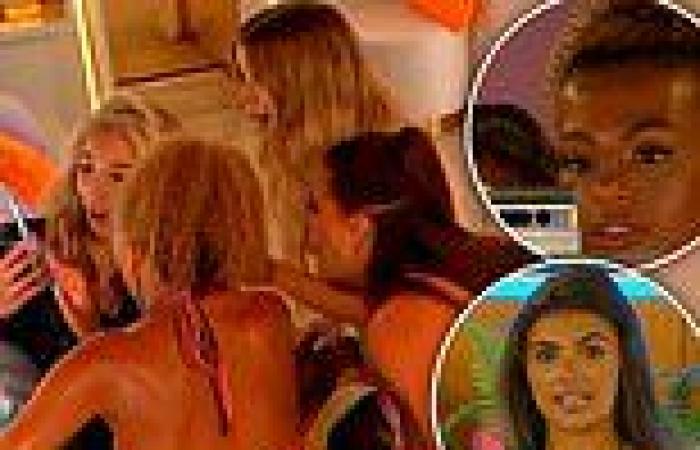 Love Island girls use their phone camera to zoom into new bombshell Samie as ... trends now