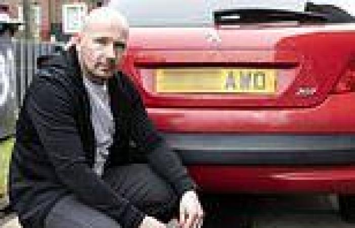 Bailiffs order motorist to stump up £500 fine after W on his registration ... trends now