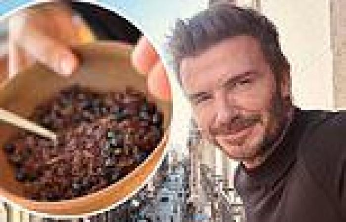 David Beckham takes his love of exotic cuisine to another level by sampling BUGS trends now