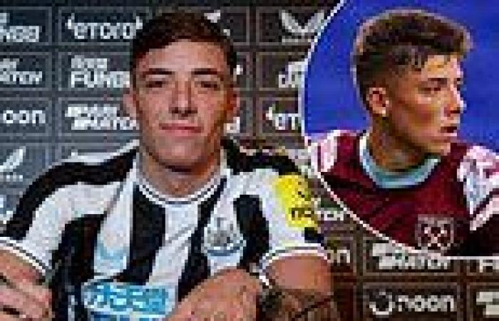 sport news Newcastle complete £3m deal for West Ham defender Harrison Ashby trends now