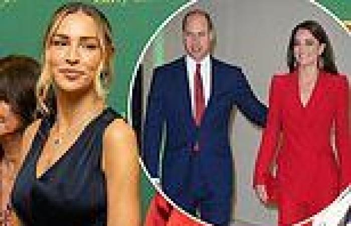 Love Island's Zara McDermott rubs shoulders with royalty at The Princess of ... trends now