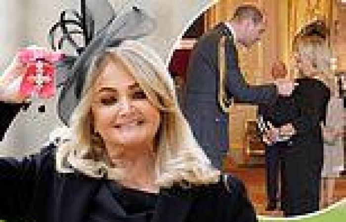 Bonnie Tyler, 71, is awarded an MBE for services to music trends now