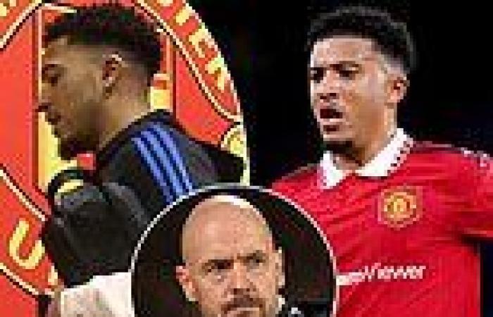sport news Jadon Sancho arrives at Old Trafford on his return to Manchester United's ... trends now