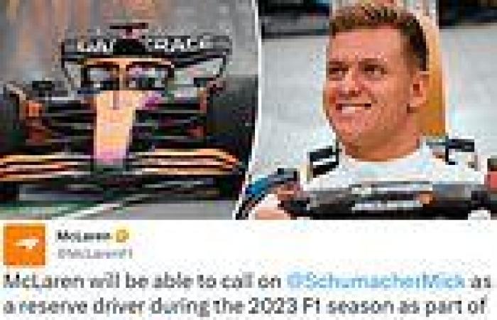sport news McLaren able to call on Mick Schumacher as reserve driver during 2023 F1 season trends now