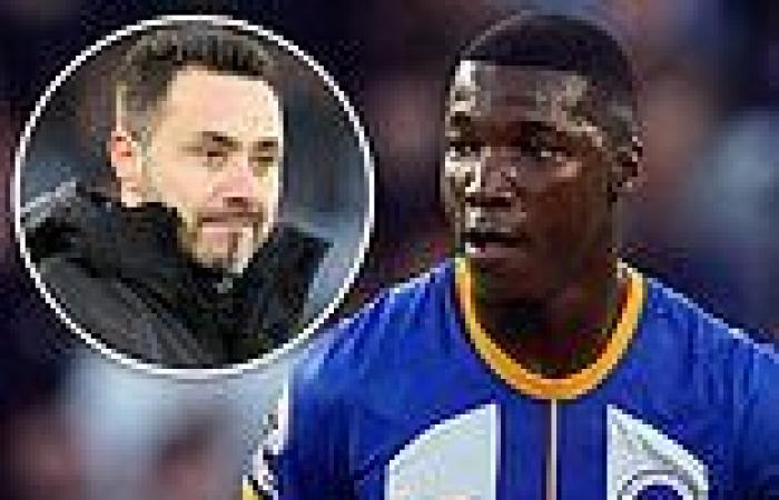 sport news Brighton rebel Moises Caicedo returns to training for first time following ... trends now
