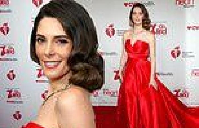 Ashley Greene oozes elegance in red gown at AHA's Go Red For Women Red Dress ... trends now