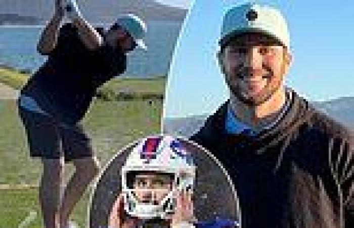 sport news Josh Allen shows off at the Pebble Beach Pro-Am after pulling out of the Pro ... trends now