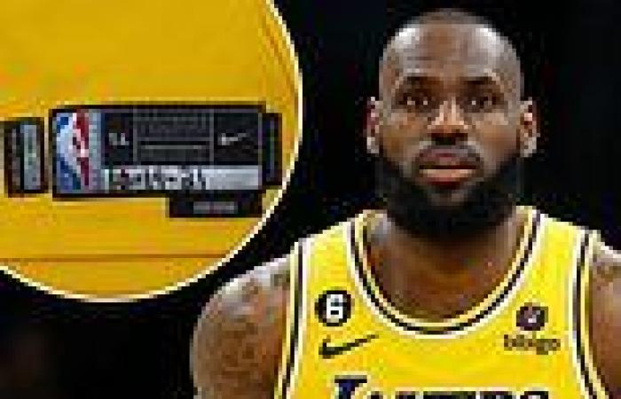 sport news LeBron James' FIRST game-worn Lakers No. 6 jersey goes on auction, with current ... trends now