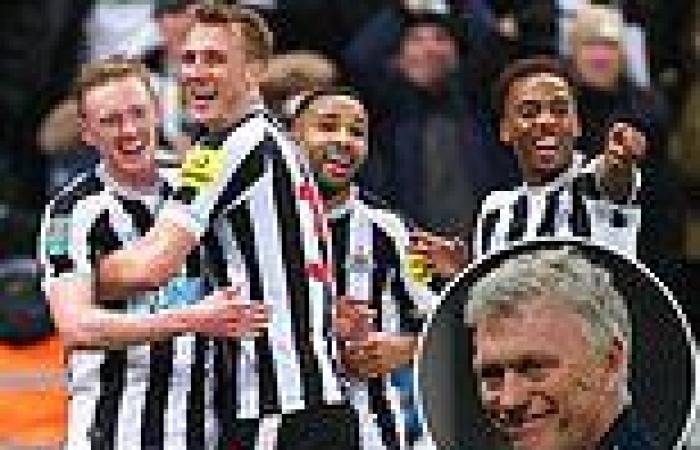 sport news David Moyes 'hopes' Eddie Howe's side 'have been drinking Newcastle Brown Ale' ... trends now