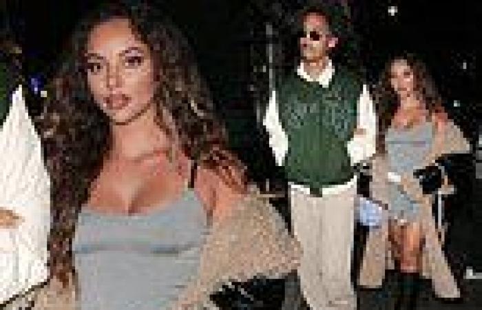 Jade Thirlwall looks stunning in a mini skirt co-ord during night out with ... trends now