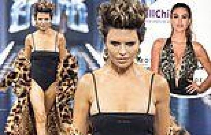 Lisa Rinna, 59, lights up a Danish runway in a low-cut leotard trends now