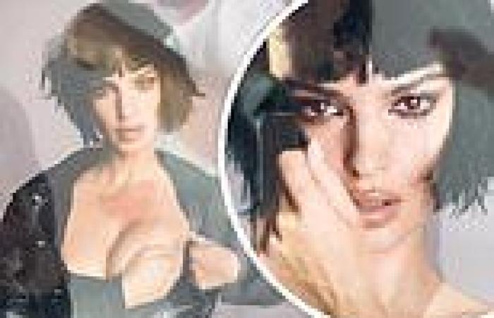 Emily Ratajkowski shows off her curves and new blunt bob hairstyle in stunning ... trends now