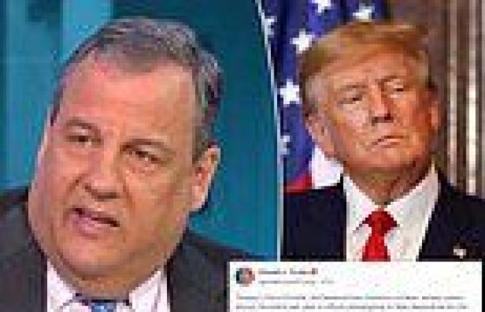 Trump calls Chris Christie 'sloppy' after he predicts ex-president will LOSE to ... trends now