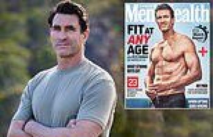 Pete Murray, 53, flaunts his ripped chest on the cover of Men's Health magazine trends now