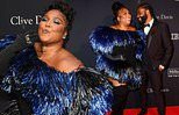 Lizzo cosies up to boyfriend Myke Wright at Clive Davis' annual pre-GRAMMY gala trends now