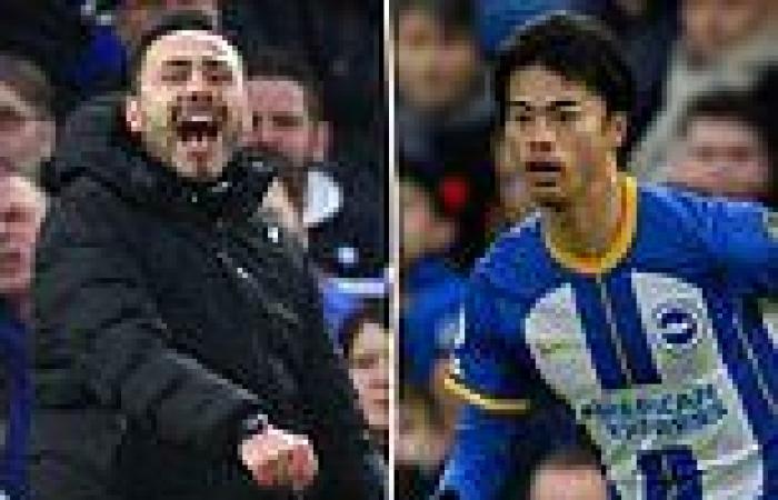 sport news Brighton star Kaoru Mitoma is a master in art of dribbling… he will ... trends now